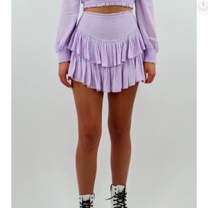 Rock N Rags Sunshine Daydream Skirt Lavender